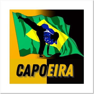 Capoeira Posters and Art